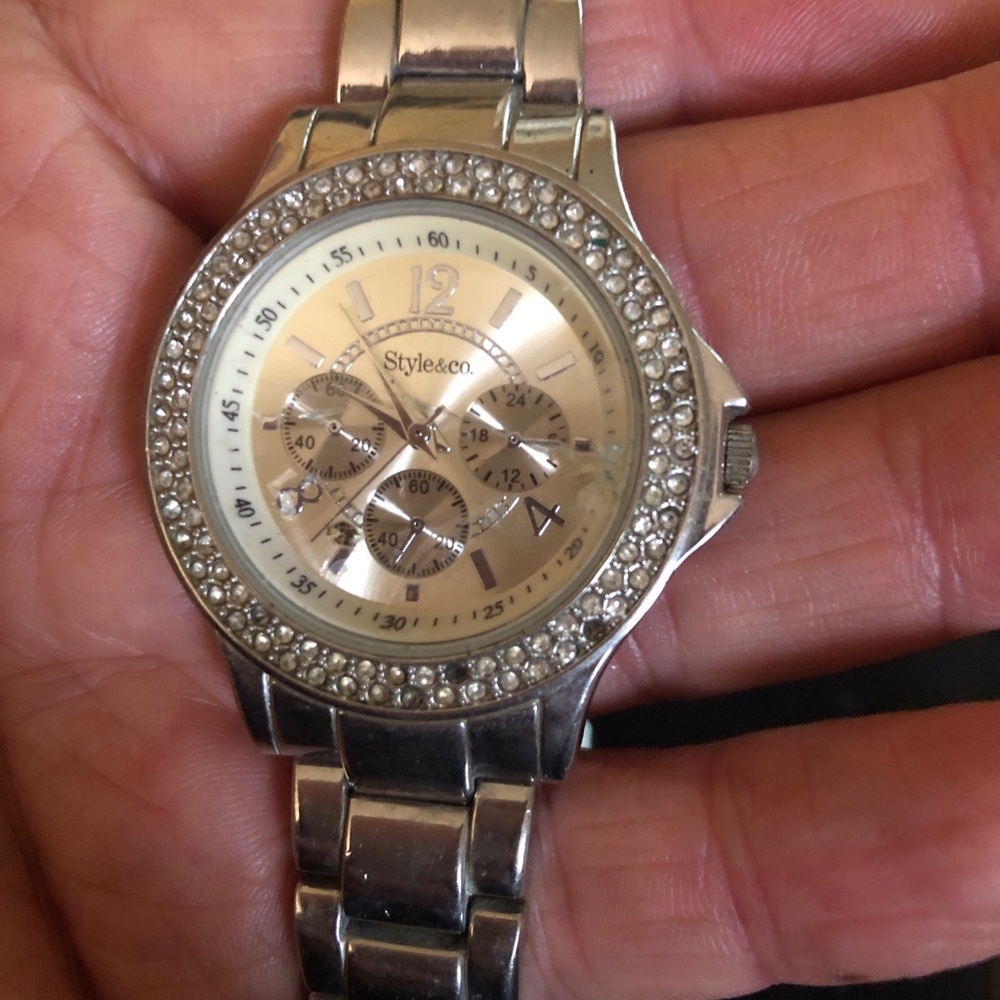 Style & Co. Silver Women's Watch